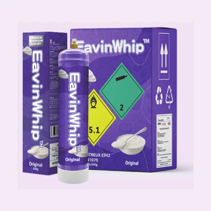 EAVINWHIP Original 640g food-use N2O product