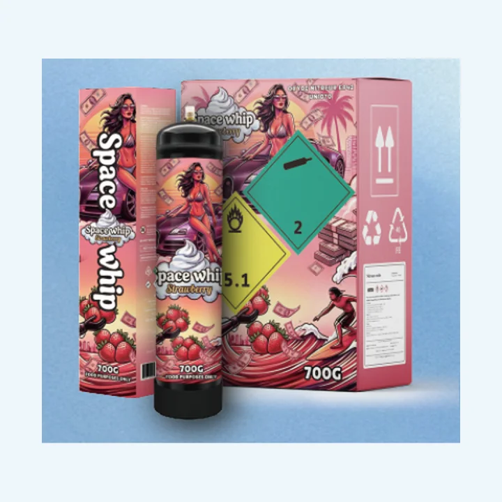 SPACEWHIP Strawberry 700g food-use N2O product